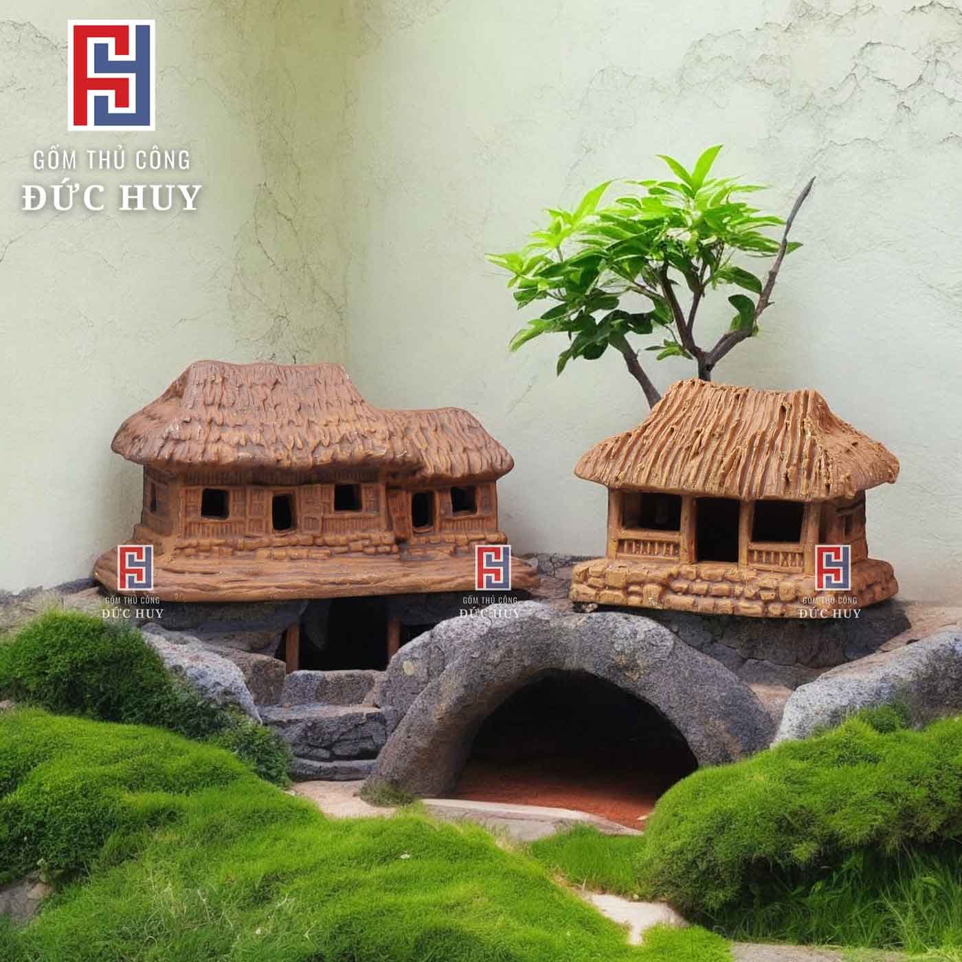 Mô-hình-gốm-Nhà-Rơm-nâu-mini-phụ-kiện-trang-trí-tiểu-cảnh-chậu-cây-bonsai-(4)