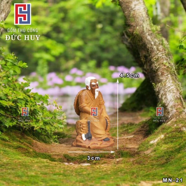 Tượng-gốm-mini-lão-Tiều-Phu-ngồi-uống-nước-trang-trí-tiểu-cảnh-chậu-cây-bonsai-(2)