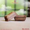 Chậu trồng cây bonsai mini - dáng chữ nhật bo góc - Mã CC01